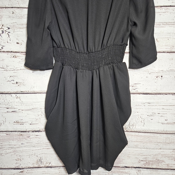 ASOS Black Ruched Dress - Picture 7 of 13